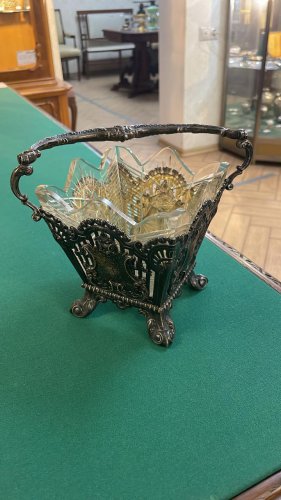 Сахарница со стеклом