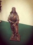 ФИГУРА В.П.ЧКАЛОВА, РУССКОГО ЛЕТЧИКА-ИСПЫТАТЕЛЯ