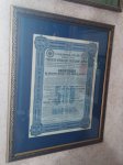 ОБЛИГАЦИЯ РЯЗАНСКО-УРАЛЬСКОЙ ЖЕЛЕЗНОЙ ДОРОГИ 1898 ГОДА